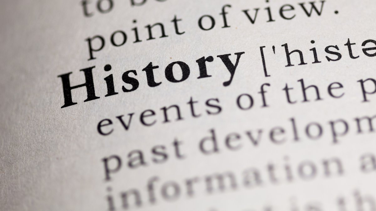 SITE HISTORY::FAKE DICTIONARY DEFINITION OF THE WORD HISTORY © Devonyu | iStockPhoto.com