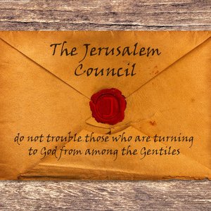 ACTS 15- THE LAW DOESN'T APPLY TO GENTILES::VINTAGE PAPER ENVELOPE WITH RED SEALING WAX © BreakingTheWalls | iStockPhoto.com