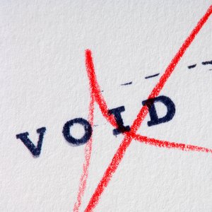 CHRIST ABOLISHED THE LAW::VOID...RUBBER STAMP © eyespeakin | iStockPhoto.com