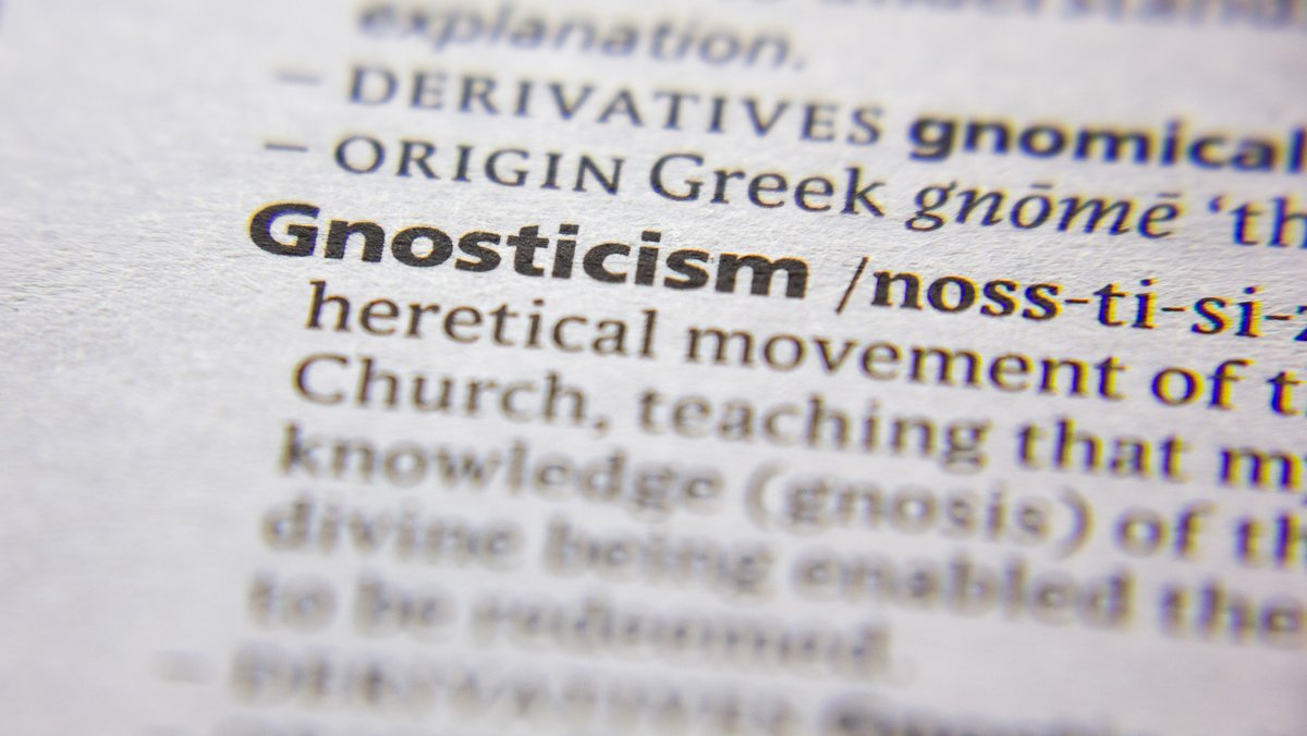 CHRISTIANS CAN EAT WHATEVER WE WANT::GNOSTICISM IN A DICTIONARY © Sharaf Maksumov | Shutterstock.com
