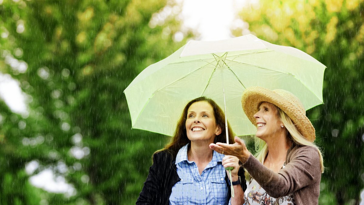 I AM UNDER GRACE NOT LAW::FRIENDS IN RAIN © stevecoleimages | iStockPhoto.com