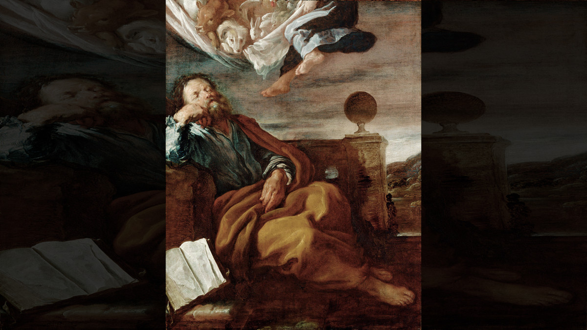 JESUS ABOLISHED THE FOOD LAWS::PETER'S VISION OF A SHEET WITH ANIMALS - Domenico Fetti (1619) | Wikimedia.org