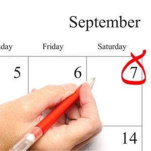 WE DON'T KNOW WHAT DAY THE SABBATH IS::CALENDAR ENTRY © jeangill | iStockPhoto.com