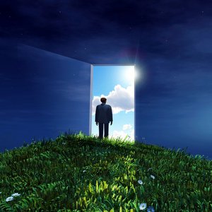 GETTING STARTED IN TORAH::MAN BEFORE OPEN DOOR TO HEAVEN © Mike Kiev | Dreamstime.com