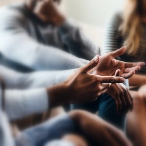 PRESSING THEOLOGICAL QUESTIONS::CLOSE-UP ON DISCUSSION © g-stockstudio | iStockPhoto.com