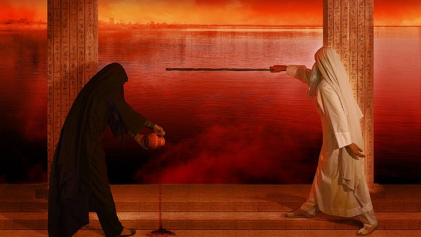 THE RIVER OF BLOOD © Ted Larson | DigitalArtByTedLarson.net