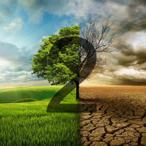 LIFE AND DEATH- PART 2::GLOBAL WARMING © kevron2002 | DepositPhotos.com