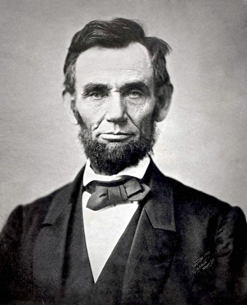 Abraham Lincoln in November 1863