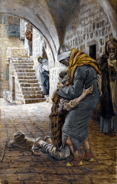 THE RETURN OF THE PRODIGAL SON - James Tissot (1894) | BrooklynMuseum.org