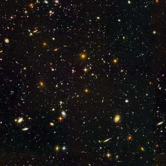 Hubble Deep Field view Hubble Deep Field viewn