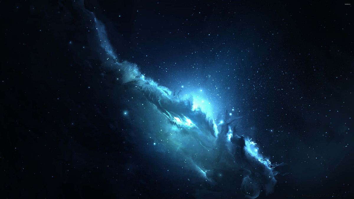 WFT- FATIDIC::BLUE SPACE © syfaulkner | WallPapers.com
