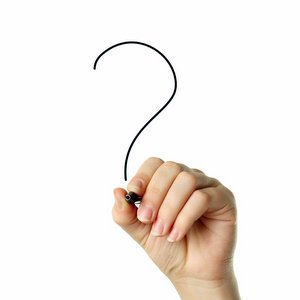 DOES G-D CHANGE HIS MIND?::HAND DRAWING QUESTION MARK © Alexandra Statsenko | Dreamstime.com