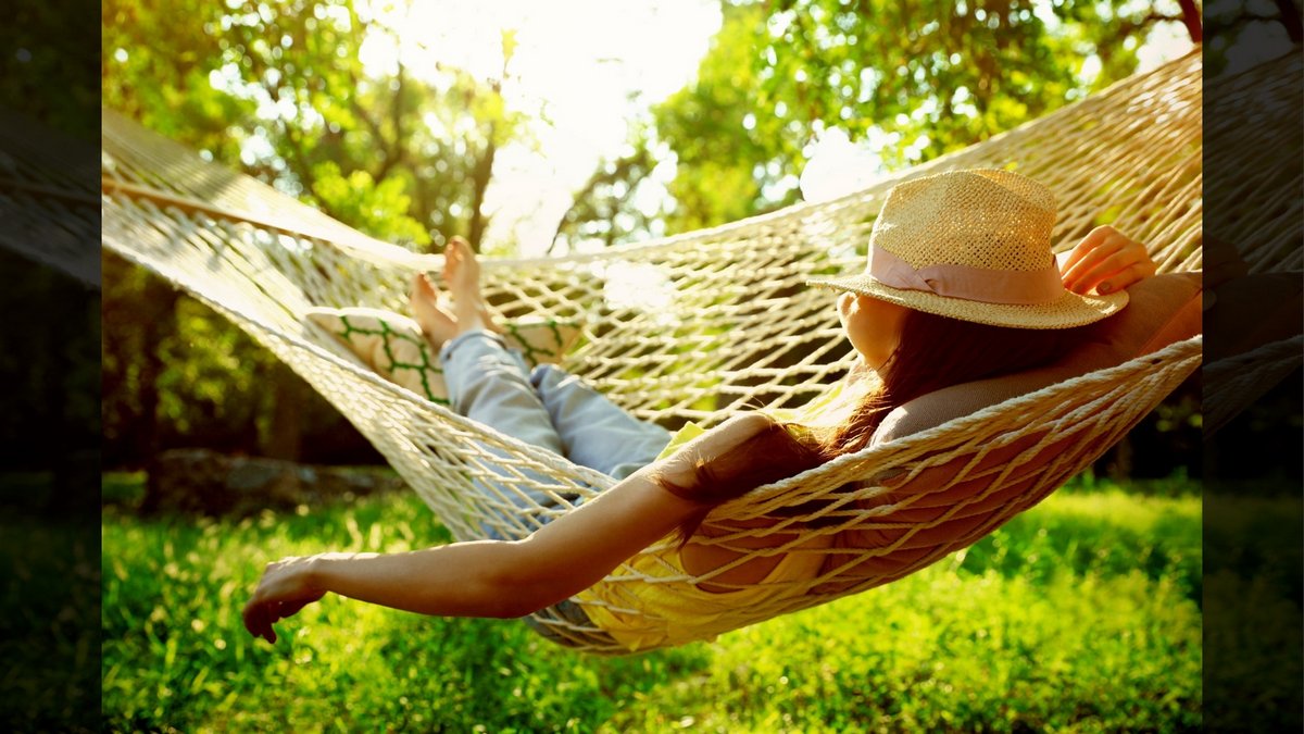 THE SABBATH- AN INTRODUCTION::YOUNG WOMAN RESTING IN COMFORTABLE HAMMOCK © New Africa | Shutterstock.com