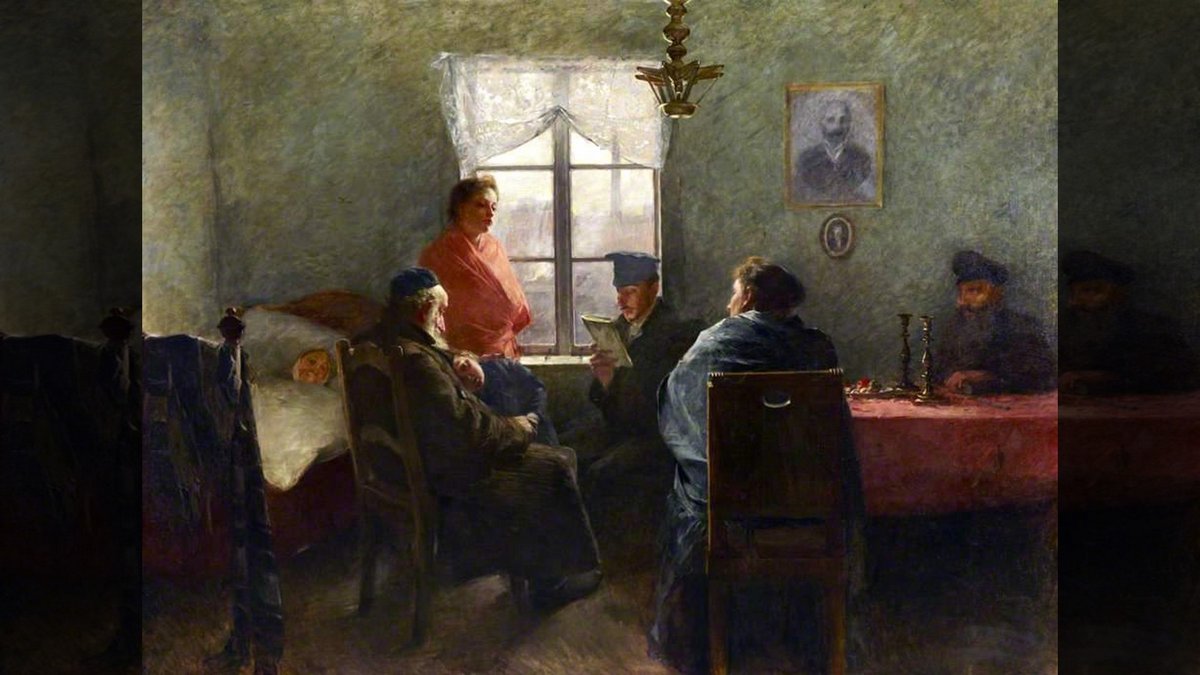 THE SABBATH SUMMARY::THE SABBATH REST - Samuel Hirszenberg (1894) | ArtUK.org