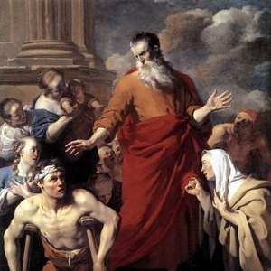 ST PAUL HEALING THE CRIPPLE AT LYSTRA - Karel du Jardin (1663) | rijksmuseum.nl
