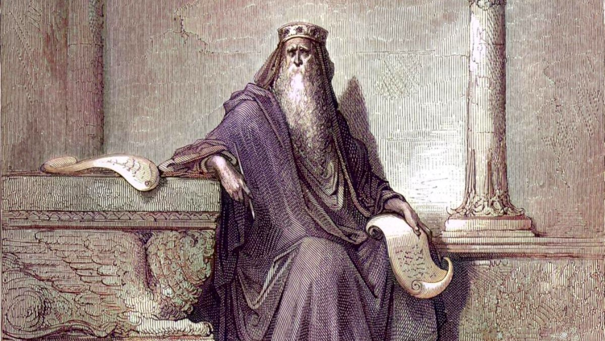 KING SOLOMON IN OLD AGE - Gustav Doré (1866) | Wikimedia.org