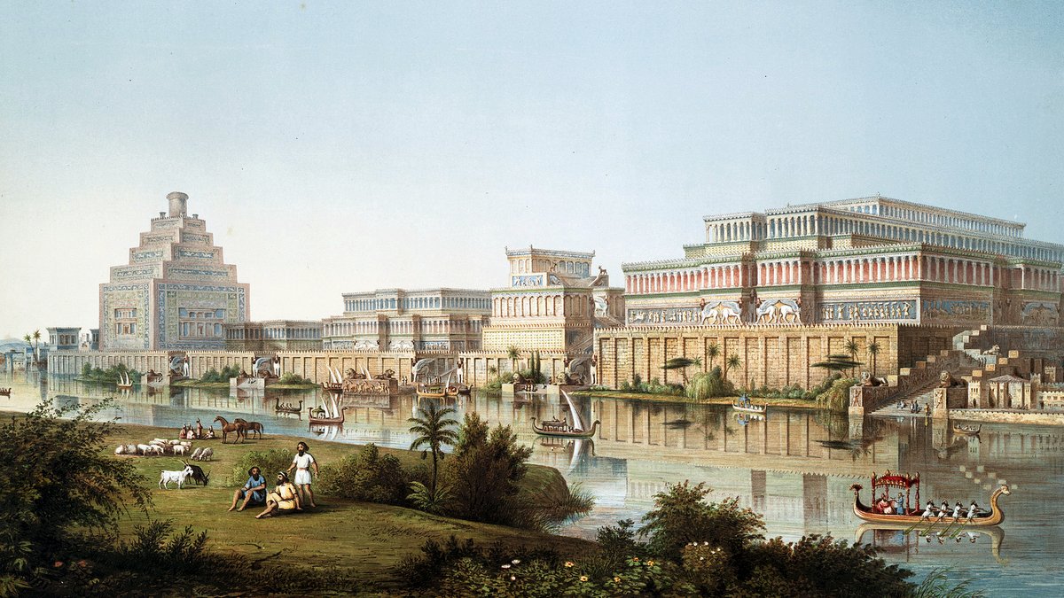 ASSYRIAN PALACES - Sir Austen Henry Layard (1853) | Wikimedia.org