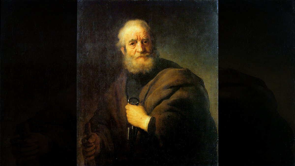 THE APOSTLE PETER - Rembrandt (1632) | Wikimedia.org