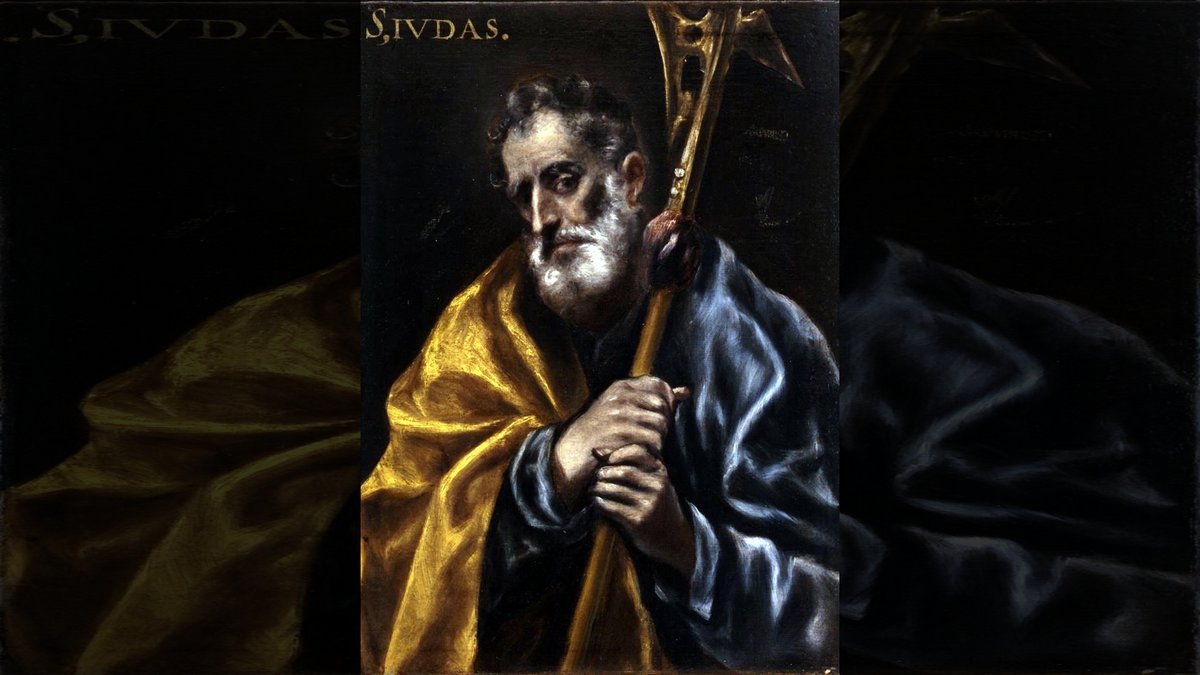 SAINT JUDAS THADEUS - El Greco (1590) | Wikimedia.org