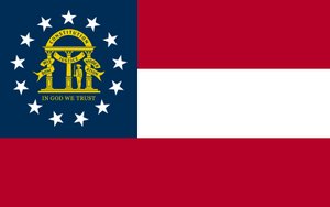 FLAG OF GEORGIA