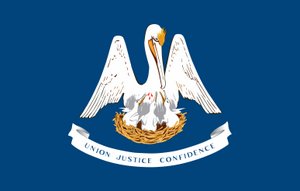 FLAG OF LOUISIANA