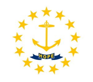 FLAG OF RHODE ISLAND