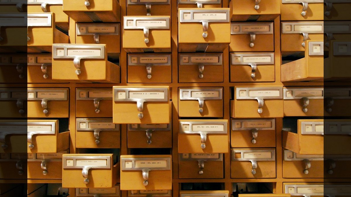 CARD CATALOG © Chance Agrella | FreeRangeStock.com