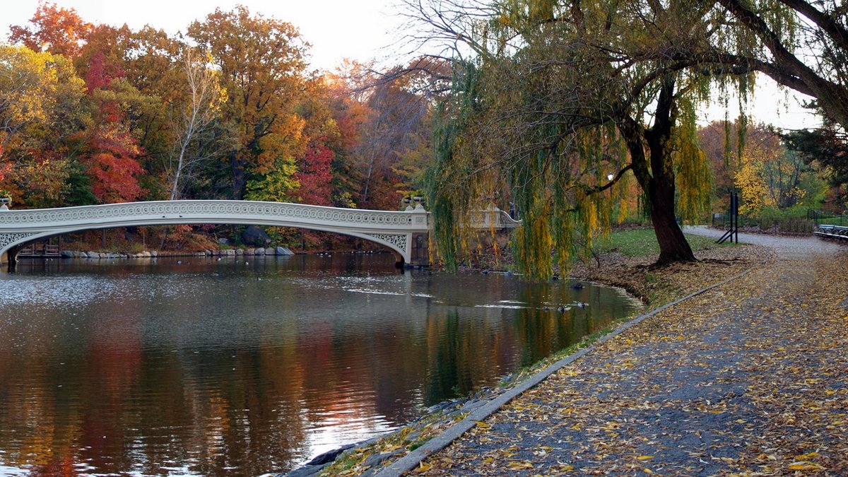 PANORAMIC PHOTO OF BOW BRIDGE © John Anderson | Dreamstime.com