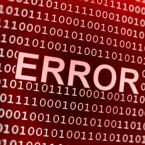 BINARY CODE ERROR © Chachas | Dreamstime.com