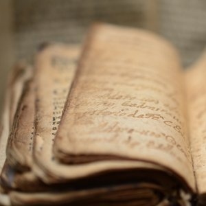 OLD MANUSCRIPT BOOK © BlackQuetzal | iStockPhoto.com