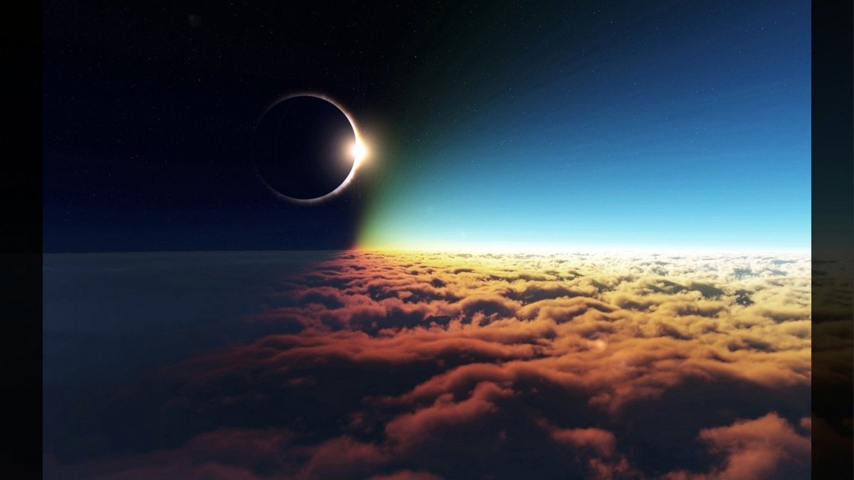 SUN MOON STARS ECLIPSE © Unknown | PxFuel.com