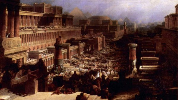 DEPARTURE OF THE ISRAELITES - David Roberts (1829) | Wikimedia.org