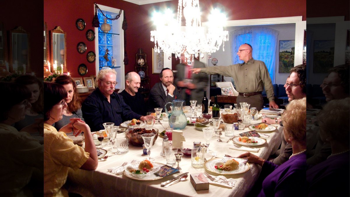 SEDER TABLE © Jennie Robinson Faber | VisualHunt.com