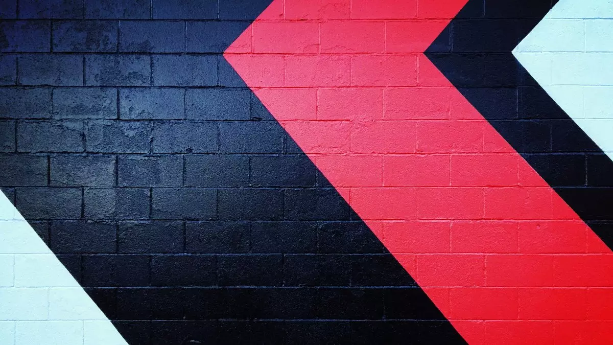 THE DISPENSATION OF THE LAW HAS ENDED::RED AND BLACK GEOMETRIC PAINT © Pexels | FreeRangeStock.com