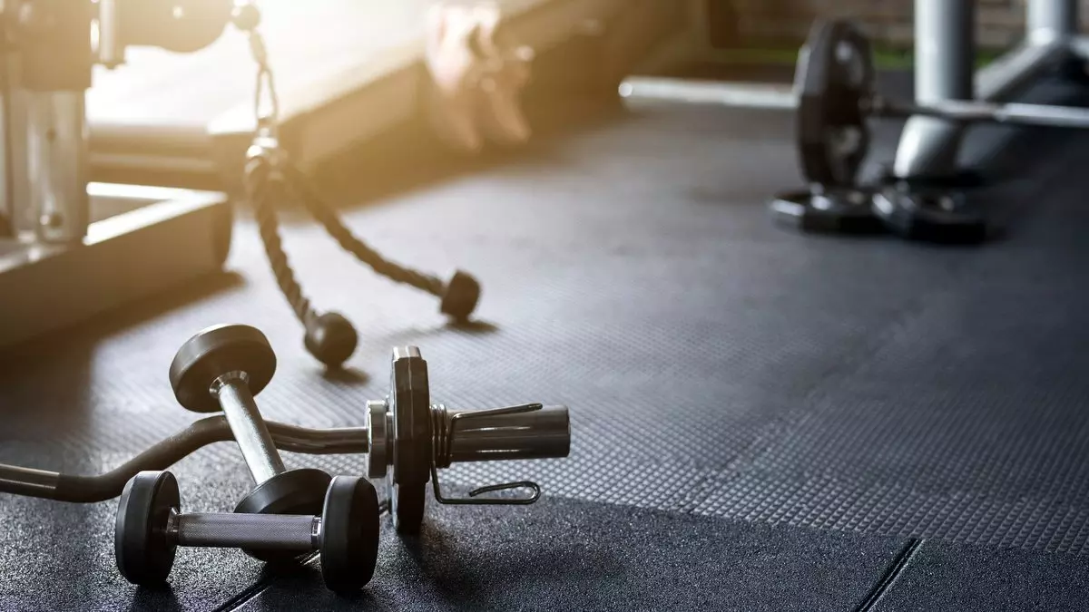 WORKING OUT MY SALVATION::GYM BACKGROUND © kzlmax | iStockPhoto.com