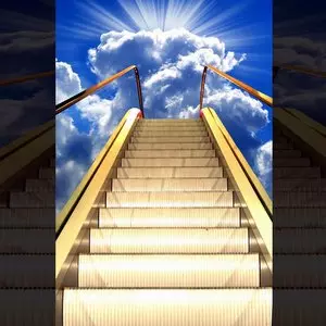 EVERYBODY GOES TO HEAVEN::ROAD TO HEAVEN © Veronika Galkina | Dreamstime.com