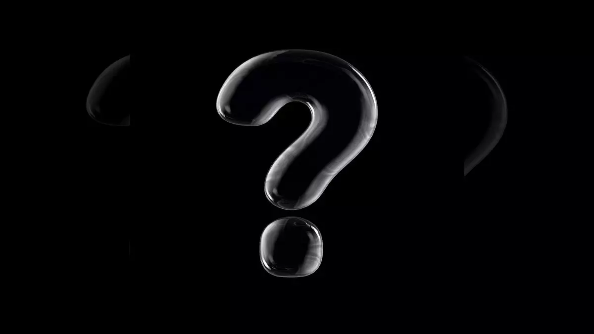'G-D THE FATHER' IS NOT IN THE OT::TRANSPARENT QUESTION MARK © d koi | Unsplash.com
