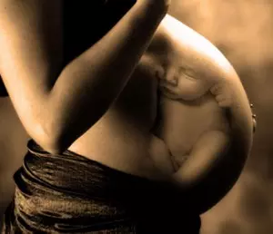 BABY IN THE WOMB - unknown
