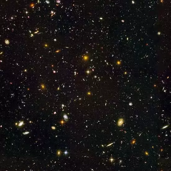 Hubble Deep Field viewn