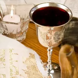 THE SABBATH IN THE TANAKH::KIDDUSH CUP, SHOFAR, AND PRAYER SHAWL © Robert Pears | iStockPhoto.com