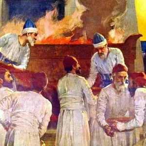 THE SACRIFICES::PRIESTS AND LEVITES AT THE ALTAR © Museon | Google Images THE SACRIFICES::PRIESTS AND LEVITES AT THE ALTAR © Museon | Google Images