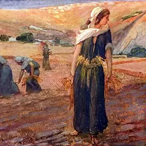 GLEANERS, AS IN DEUTERONOMY - James Tissot (1902) | Wikimedia.org