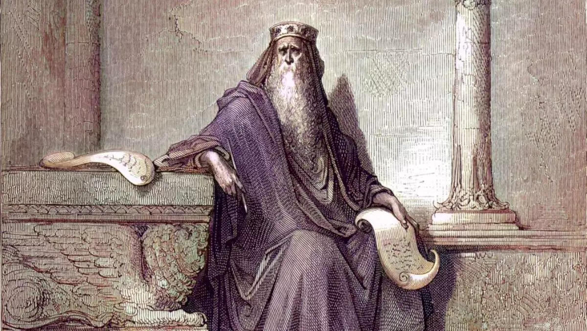 KING SOLOMON IN OLD AGE - Gustav Doré (1866) | Wikimedia.org
