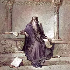 KING SOLOMON IN OLD AGE - Gustav Doré (1866) | Wikimedia.org