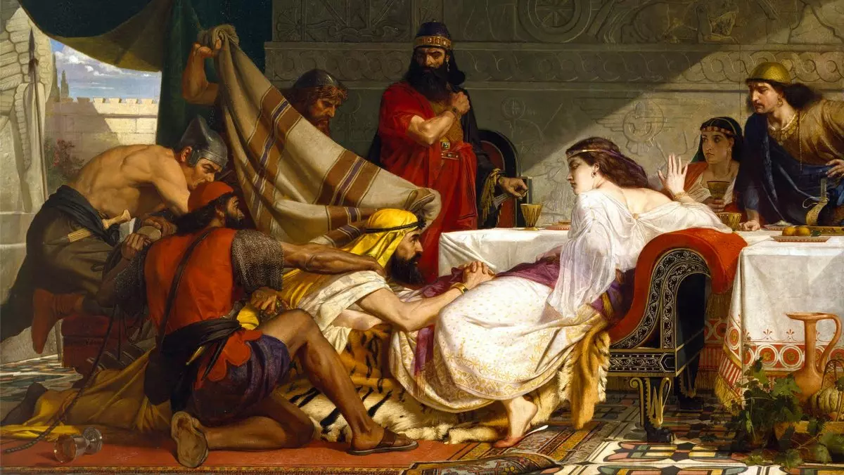THE FESTIVAL OF ESTHER - Edward Armitage (1865) | Wikimedia.org