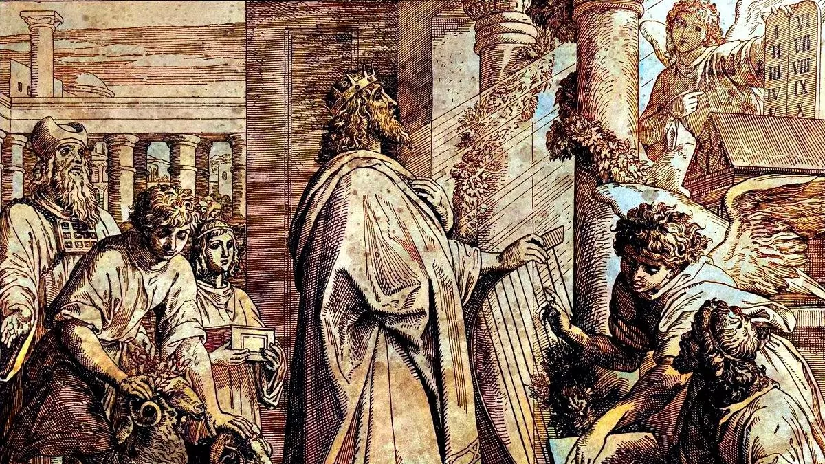 THE PSALMS OF KING DAVID - St.Vojtech Publishing, Trnava, Slovakia (1937) | 123rf.com
