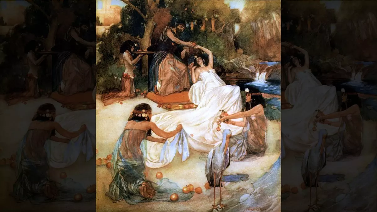 SONG OF SOLOMON - Sir William Russell Flint (1909) | WikiArt.org