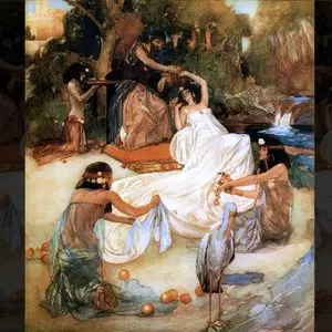 SONG OF SOLOMON - Sir William Russell Flint (1909) | WikiArt.org