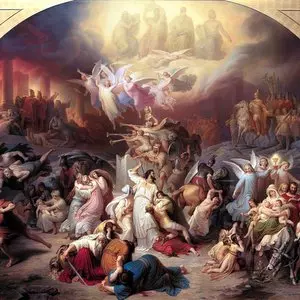 THE DESTRUCTION OF JERUSALEM BY TITUS - Wilhelm von Kaulbach (1849) | Wikimedia.org