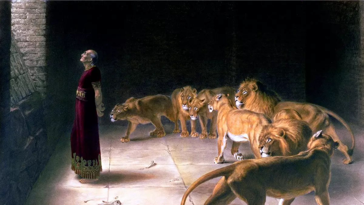 DANIEL'S ANSWER TO THE KING - J.B. Pratt (1892) | Wikimedia.org